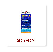 PC2ND Signboard